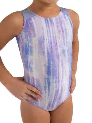 Capezio Kind Mädchen Meerjungfrau Magic Wasser Gymnastik Turnanzug 12113C Batik Flieder