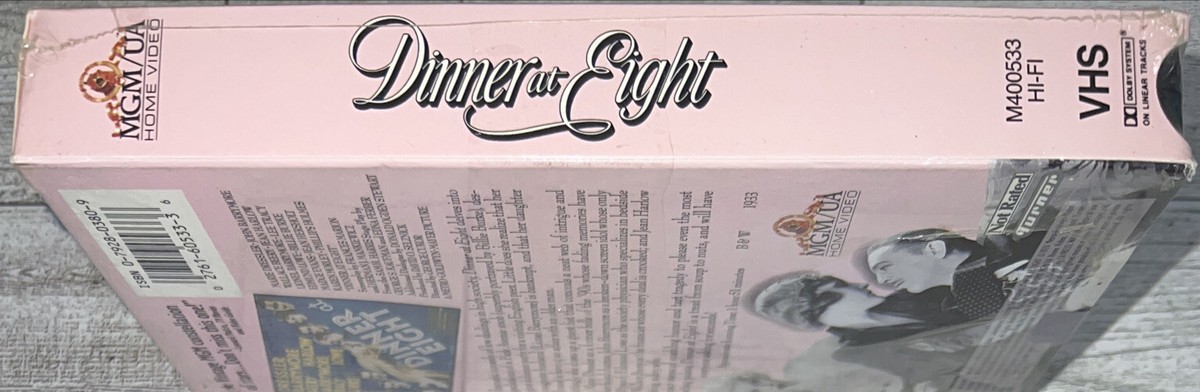 (未使用･未開封品)Dinner at Eight [VHS] Amazon.com: Dinner at Eight [VHS] : Marie Dressler, John
