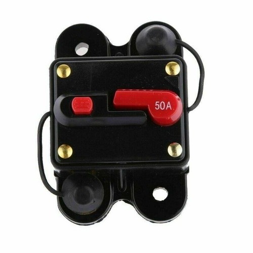 30A-300A Circuit Breaker Fuse Audio Holder Manual Switch 12-48V DC for Car Boat - Picture 29 of 34