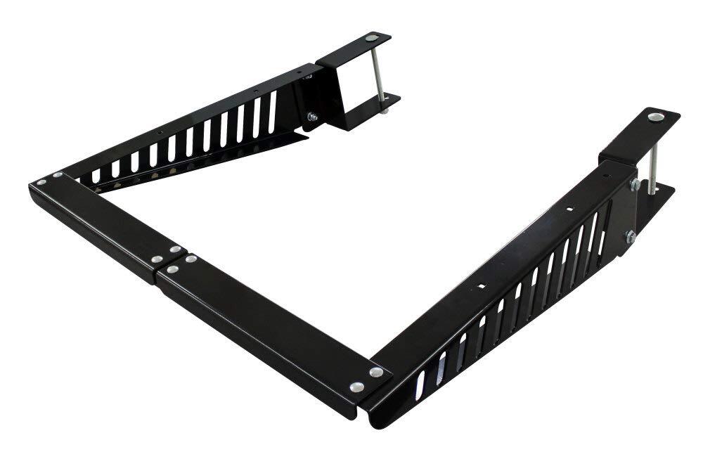 RV Bumper-Mounted Cargo Support Arms by Quick Products with Optional Accessories