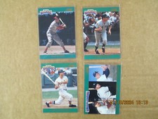 1991 Score Baseball The Franchise 4/4 EX-MT, NMT Mantle ect