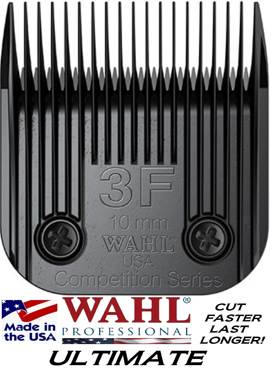 Wahl ULTIMATE COMPETITION 3F 3 3/4FC BLADE*PET GROOMING*Fit Most Andis Clippers