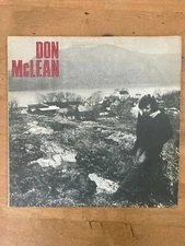 DON MCLEAN LP VINYL - 1972 UNITED ARTISTS