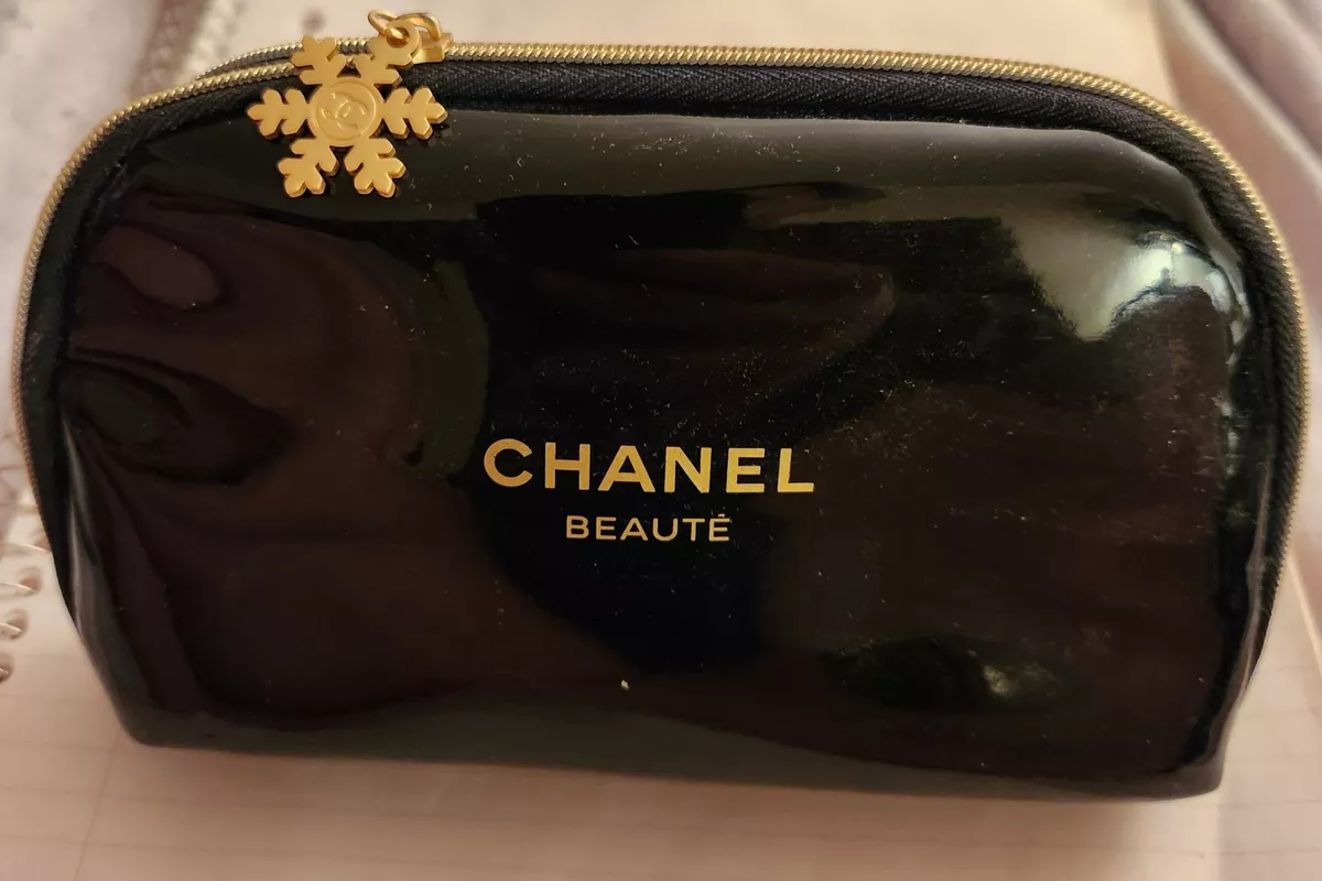 Chanel Beaute Cosmetic Bag  Cosmetic bag, Chanel, Sunglasses case