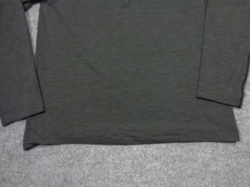 Lululemon Shirt Men L Black Metal Vent Tech 1/4 Zip Lightweight Performance Run - Picture 2 of 9
