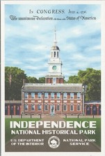 Independence National Historical Park Postcard Pennsylvania Decker UNP 9821a