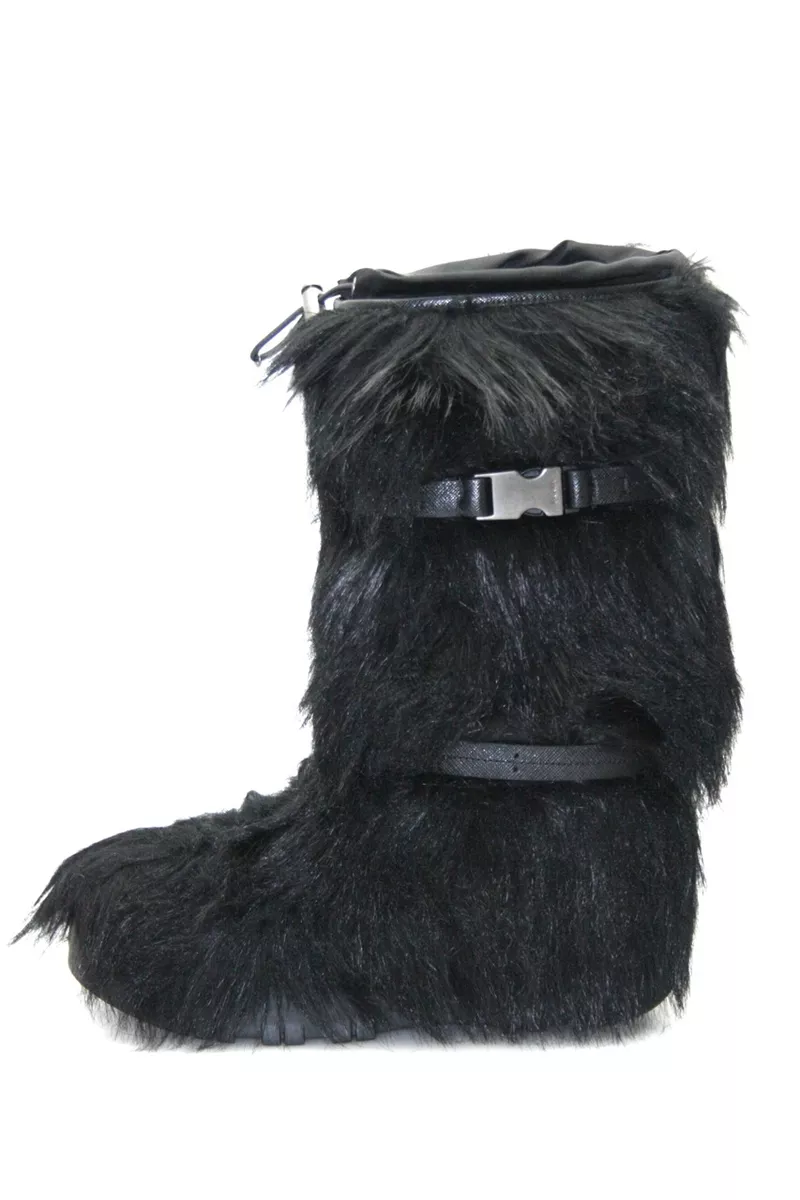 Prada fur boots sales