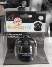 SunrisePro Supreme Knife Sharpener for all Blade Types With Suction Cup Anchor