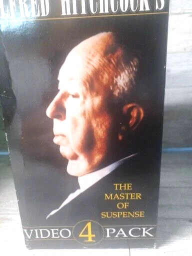 Alfred Hitchcock 4 Pk VHS Tape Box Set Sabotage Secret Agent 1993 Mystery Horror - Image 4 of 4