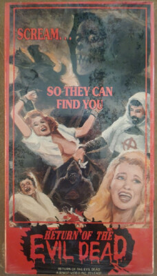Return Of The Evil Dead VHS 1988 Bingo Video Horror Cult Vintage