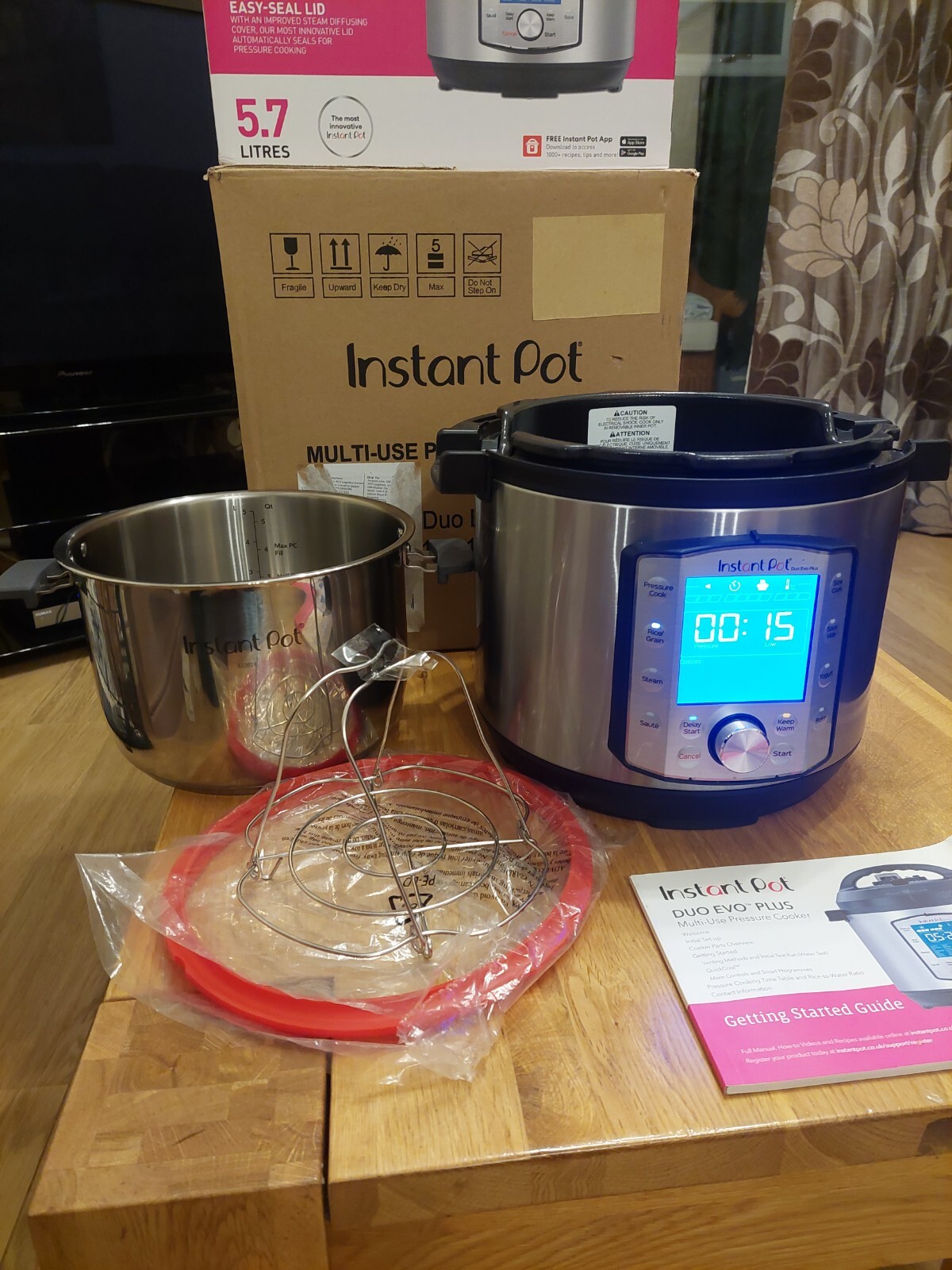 Instant Pot DUO EVO PLUS 5.7L Electric Pressure Cooker eBay