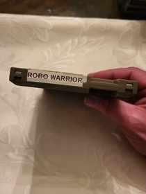 Robo Warrior Original Nintendo NES Game Authentic!