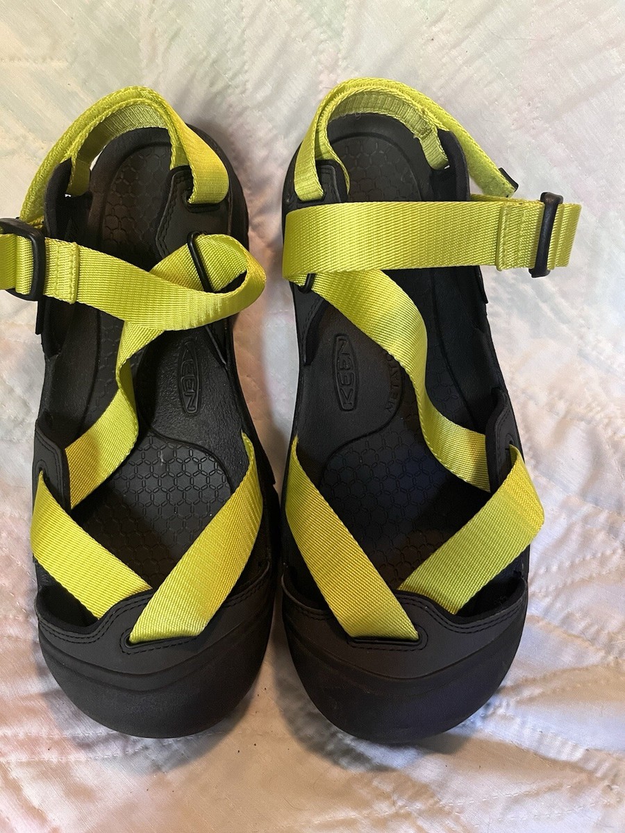 Keen‎ Zerraport II Hiking Shoes Men\'s 11 Bright Yellow Black Athletic Sandals Keen Zerraport II Bright yellow/Black Sport Sandal Men main image 4