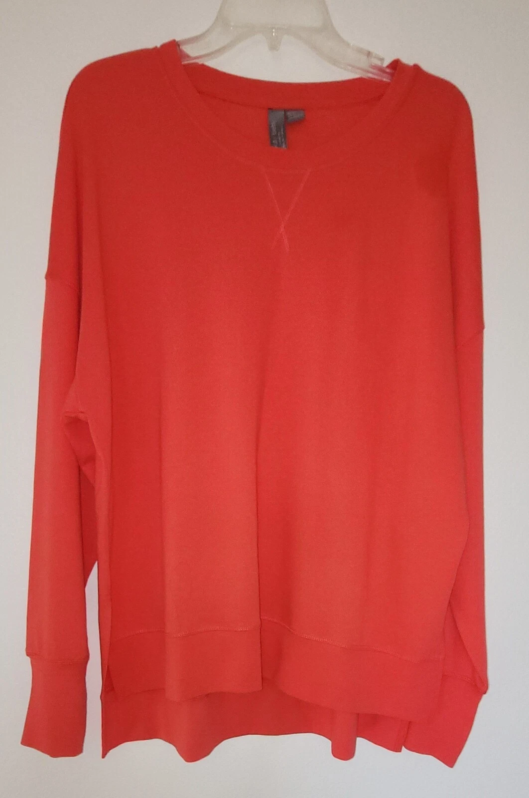 sweaty-betty oversized hi-lo hem sweatshirt