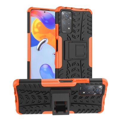 Handyhülle Schutz Case für Xiaomi Redmi Note 11 Pro Cover Bumper Etuis Halter