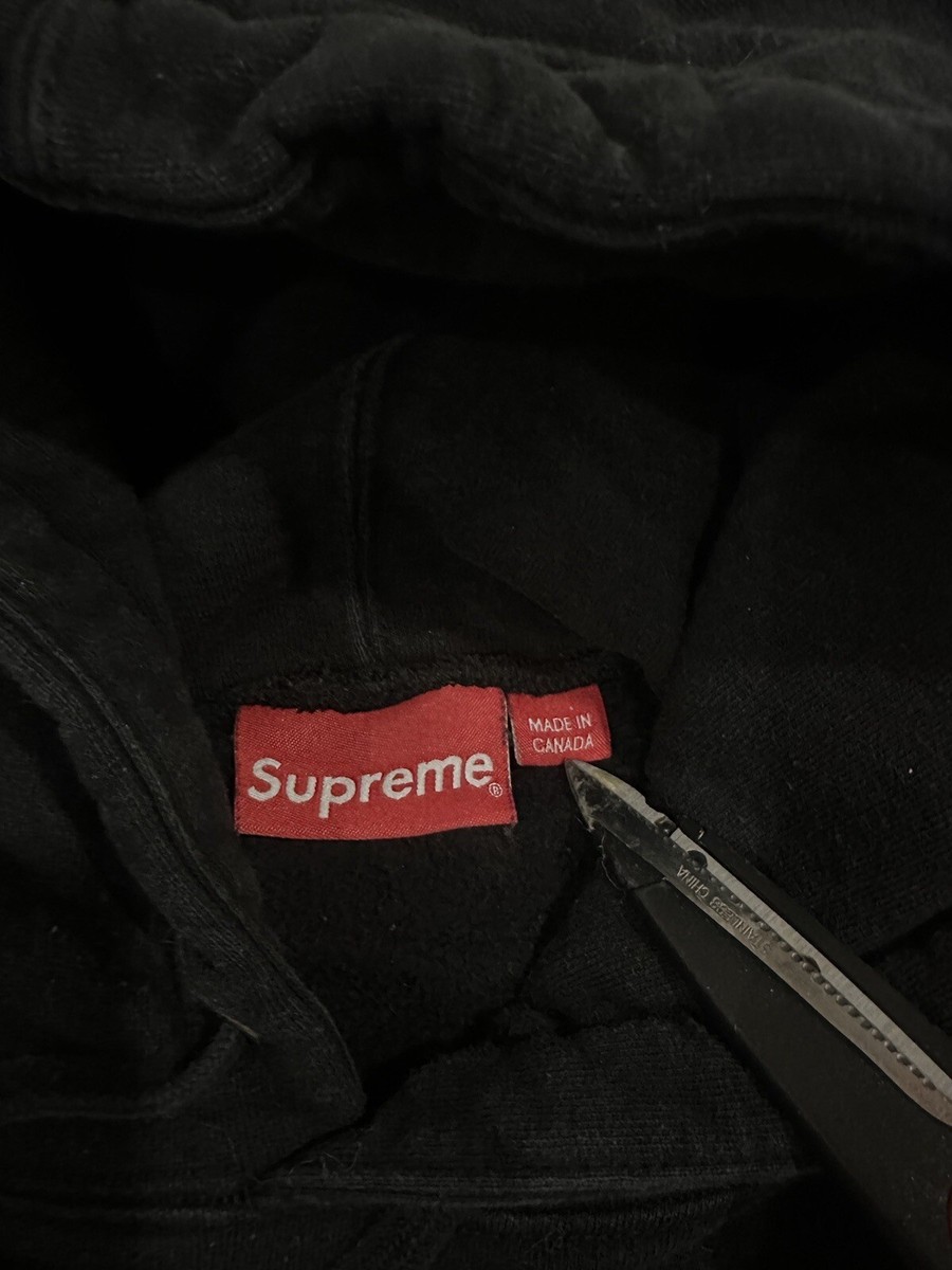 Supreme Rap-A-Lot Geto Boys Hooded Sweatshirt Black Large S/S 17