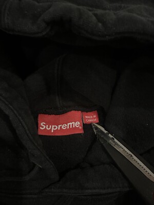Supreme Rap-A-Lot Geto Boys Hooded Sweatshirt Black Large S/S 17