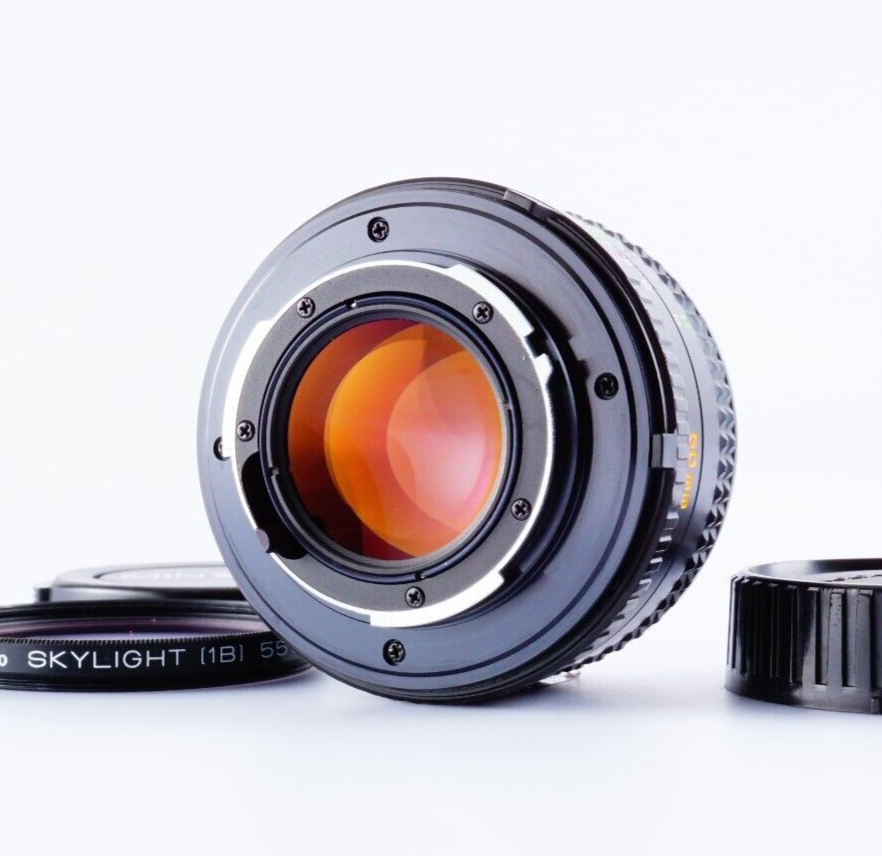 EX+++++ MINOLTA MD ROKKOR 50mm F/1.4 MF Standard Lens w/ Filter