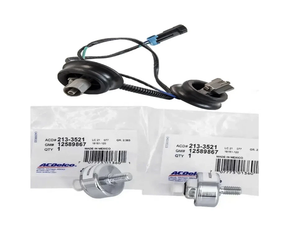 Sensores de golpe OE con arnés para Chevrolet Tahoe GMC Yukon 4,8 L 5,3 L 00-06 Foto 4 de 4