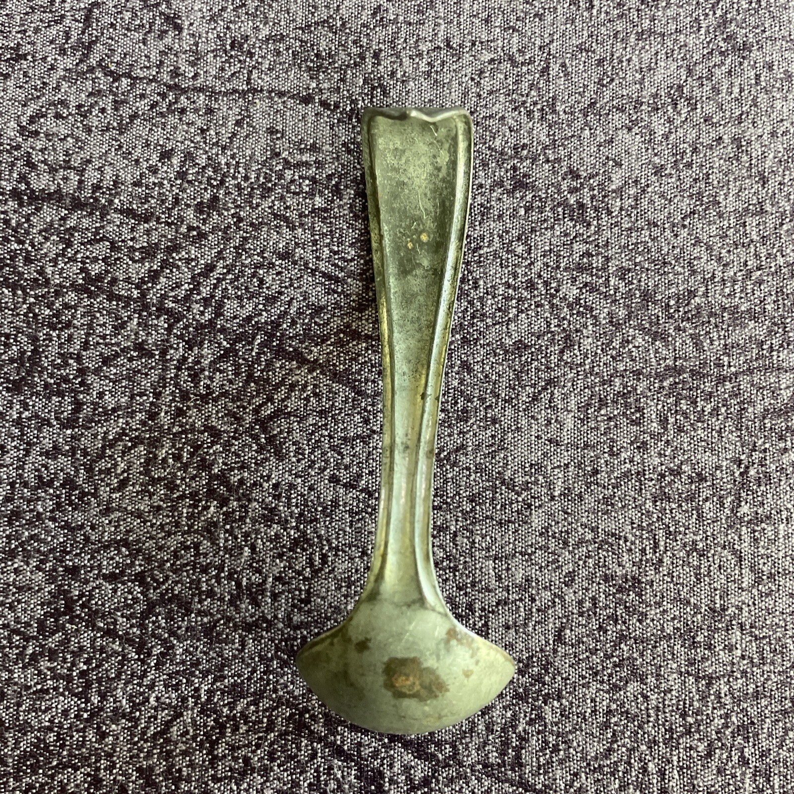 Antique Cream Top Milk Bottle Metal Spoon Ladle 19231924 Patent Curved