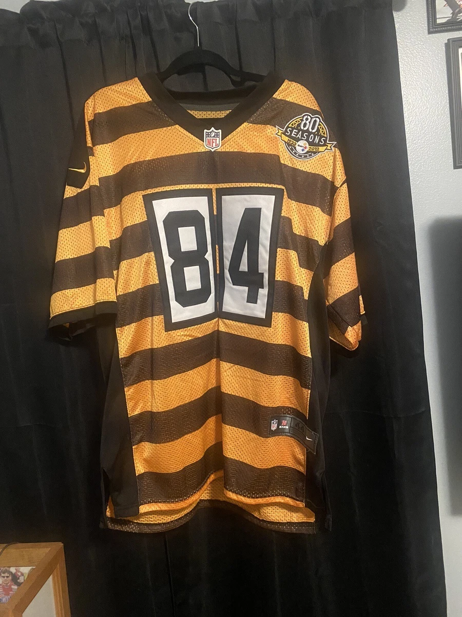 Antonio Brown Bumblebee Jersey 80th Season Patch