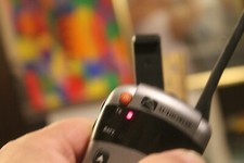 Audiovox Family Radio Service SINGLE Hand Held Transciever No. FR200-2 Powers On