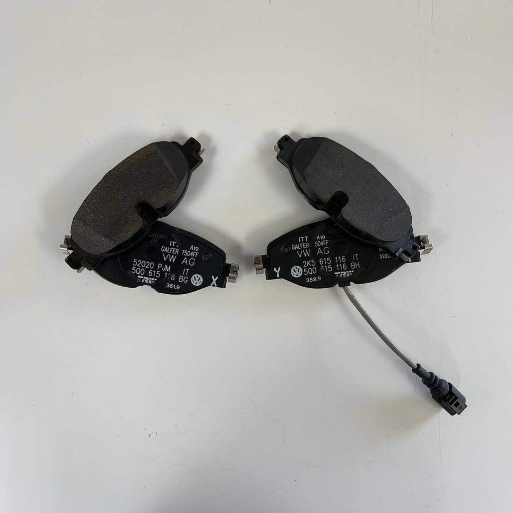 Genuine VW Volkswagen Tiguan Set Front Brake Pads 8v0698151 | eBay