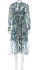 Maiyet Abstract Printed Silk Dress/ Size S-M* Made In USA