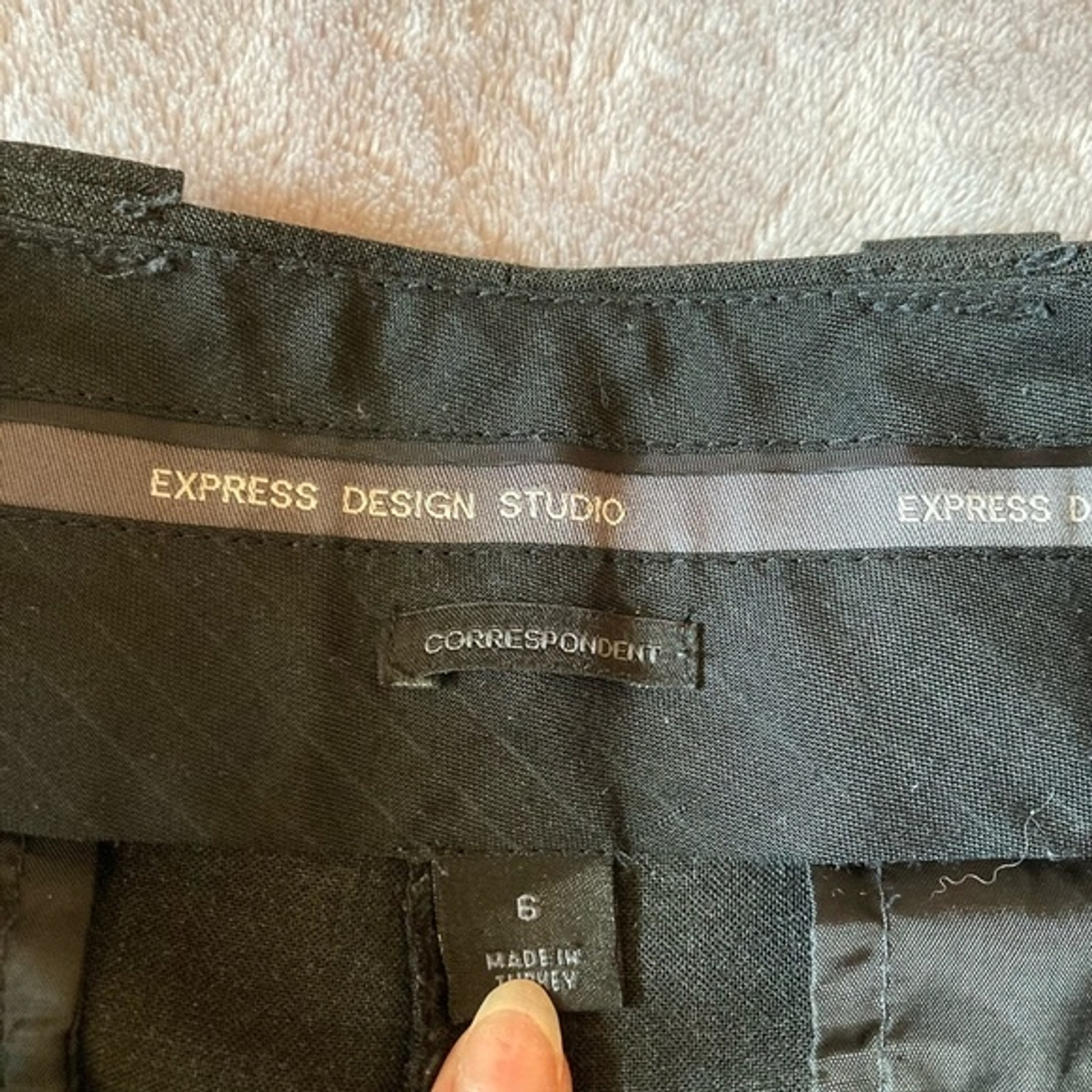 EXPRESS Design Studio Correspondent Mid Rise Wide… - image 4