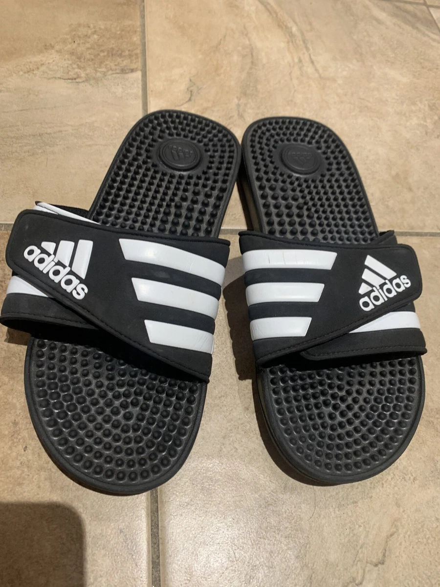 Sandales en caoutchouc adidas Adissage homme 8 diapositives semelle de massage n