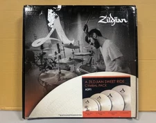 Zildjian A Sweet Ride Cymbal Pack with Medium Thin Crash and Sweet Ride, A3911