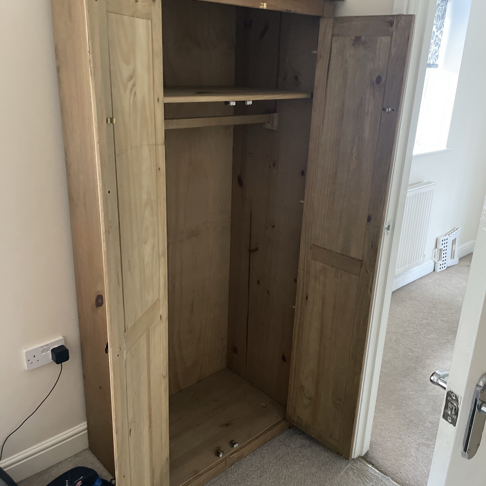 Pine Wardrobe eBay