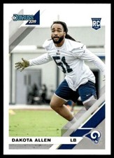 2019 Donruss #267 Dakota Allen - Los Angeles Rams - Rookie