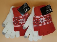 Gertex 2 Piece Adult Gloves With Touchscreen Gloves One Size - Brand New