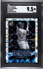 2021 Donruss TR9 Luis Robert Trending SILVER /349 SGC 9.5 MINT+