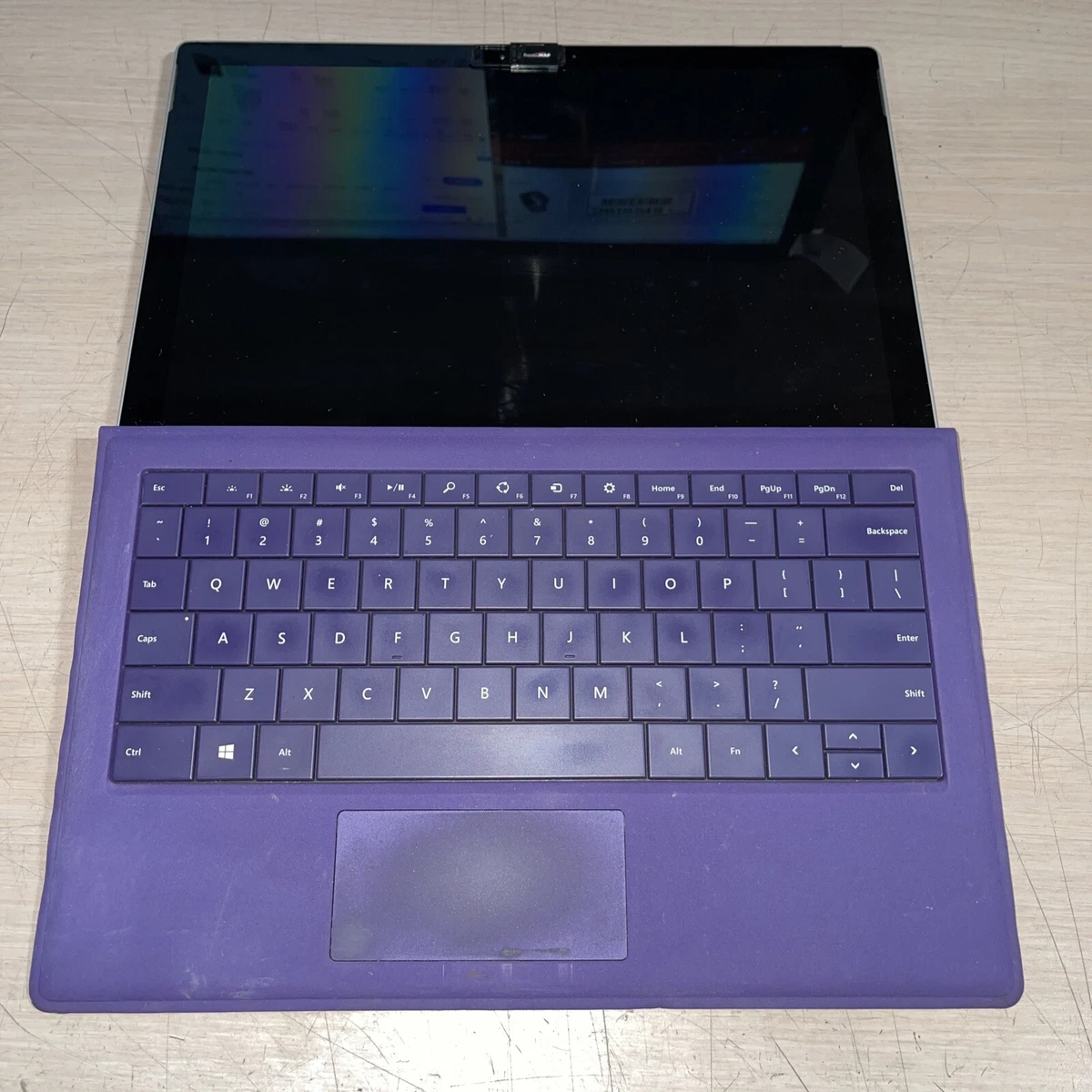 Microsoft Surface Pro 4 1724 Intel Core i5-6300U 8 GB RAM 256GB SSD NO OS