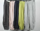 NEW LADIES ITALIAN PLUS SIZE LAGENLOOK 2 POCKET BOHO LINEN PANTS BAGGY TROUSERS