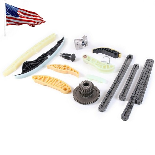 13Pcs Timing Chain Set For VW Jetta MK5/MK6 EA888 1.8T 2.0T 06K 109 158 AD - Picture 10 of 10