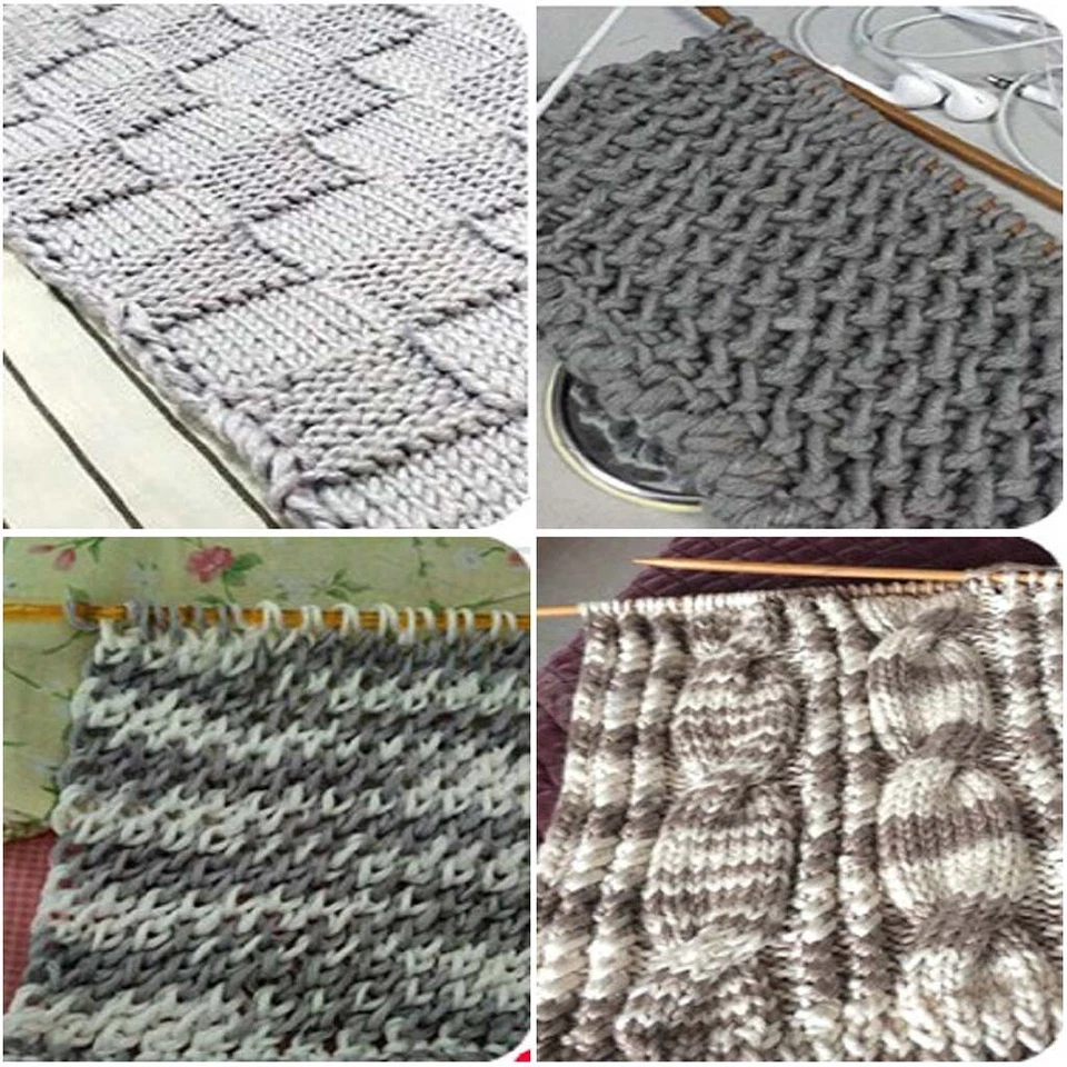 Sale 8 Ballsx50g Super Soft Cotton Chunky Blankets Hand Rugs Knitting Yarn 19 - Image 3 of 4