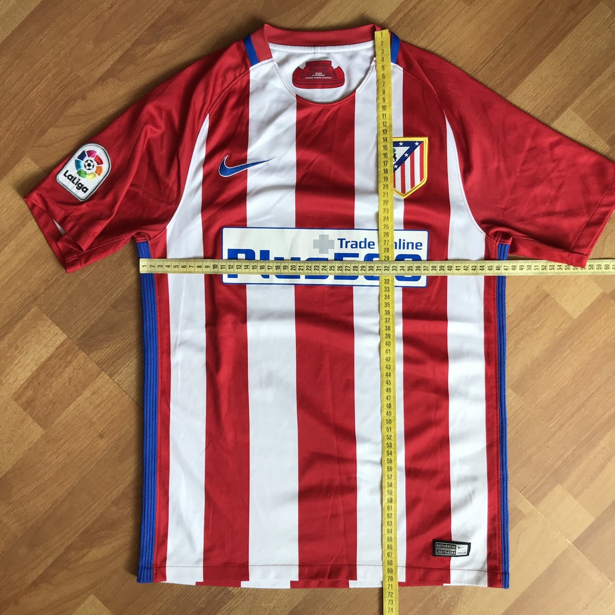 ATLÉTICO MADRID 2016 2017 HOME FOOTBALL SHIRT SOCCER JERSEY NIKE