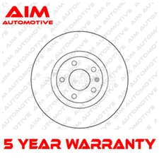 1x Brake Disc Front Aim Fits VW Passat 1996-2005 Audi A4 2000-2009 A6 1997-2005