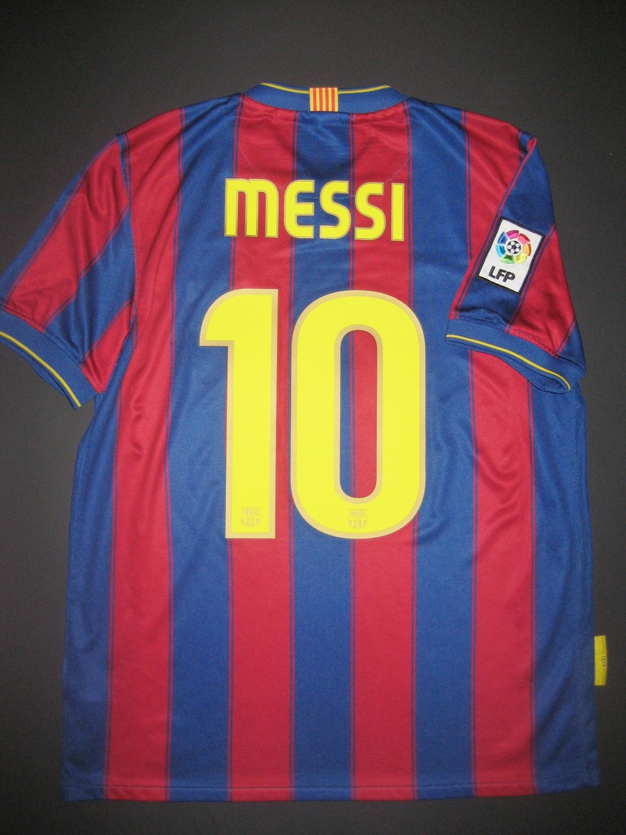 2009-2010 Nike Authentic FC Barcelona Lionel Messi Argentina