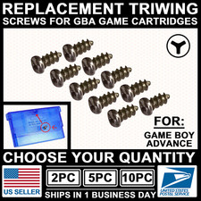 Tri-Wing Screws for Nintendo Game Boy Advance/GBA Game-Cartridge Shell Housing
