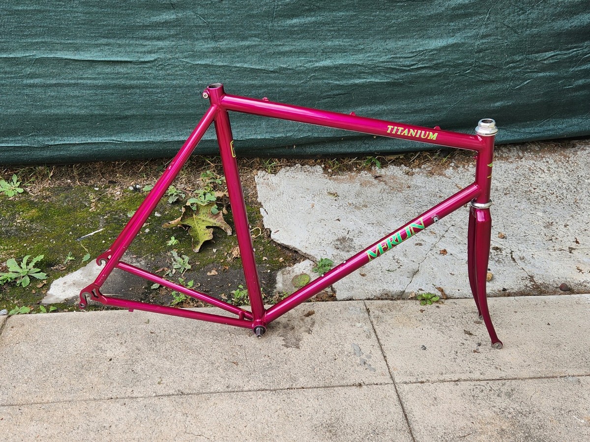 Vintage Merlin Titanium 58cm Tom Kellogg Joe Bell | eBay