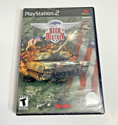 Seek and Destroy (Sony PlayStation 2, 2002) -Preowned tested