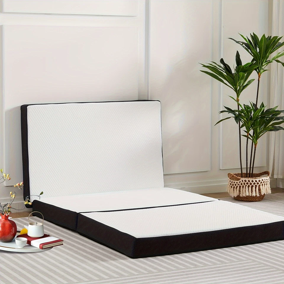 Premium Tri-Fold Mattress 3inch/4inch, Comfortable & Versatile for Any Occasion - Image 2 of 4
