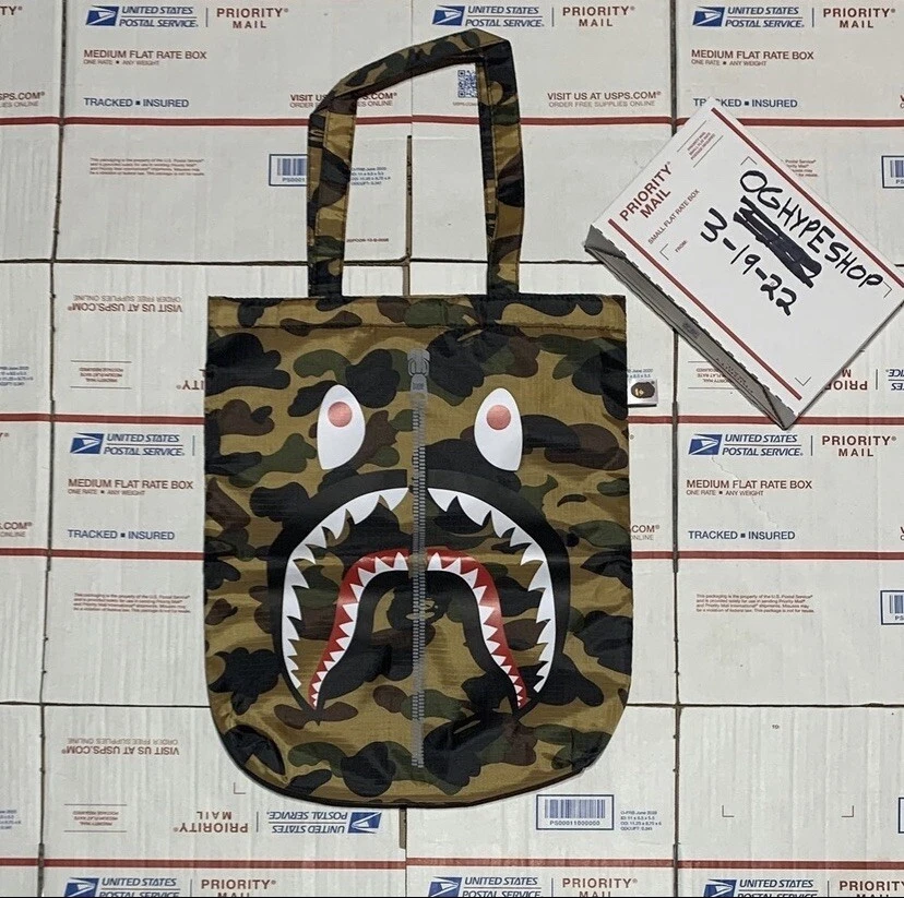 bape shark bag