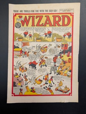 Wizard Comic No 1161, January 31st 1948, D.C. Thomson, Birthday Issue