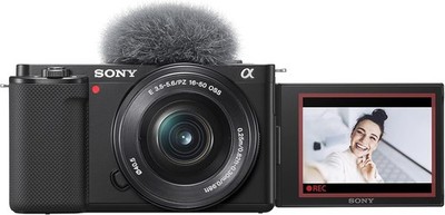 Sony ZV-E10 Kamera mit 16 50mm Objektiv (APS-C)   4K-Video, Neu mit OVP