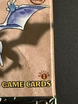 Wizards Of The Coast Fossil 1st Edition Booster Pack 1999 Sealed